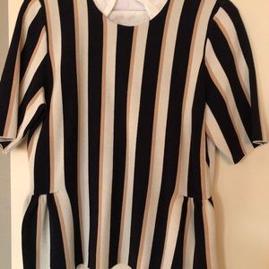 Ann Taylor peplum waist summer sweater XL